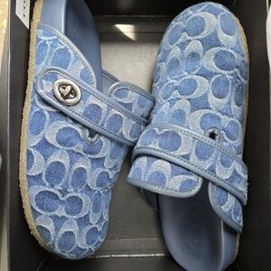 Coach denim shoes